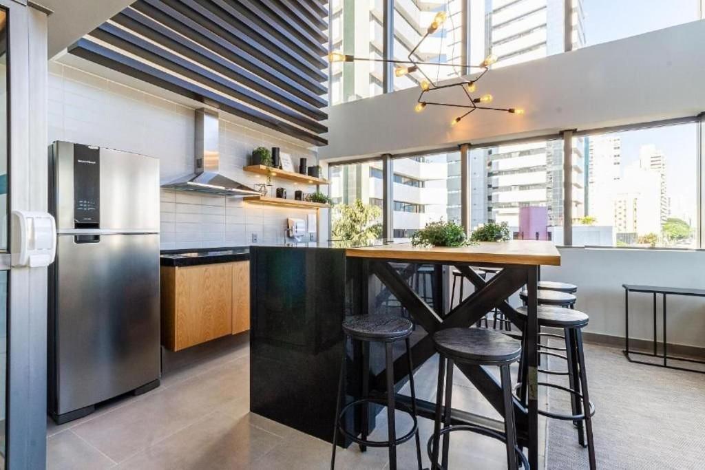 Oasis Urbano: Studio Deslumbrante Com Piscina Na Cobertura By Dabra House- Vn 03 Сао Паоло Екстериор снимка